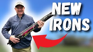 He FINALLY Has his NEW IRONS!!