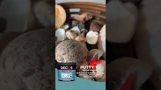 Decos Putty 10 - Tablo Kabartma Desen Çalışması