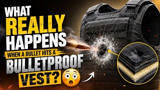 What REALLY Happens When a Bullet Hits a Bulletproof Vest