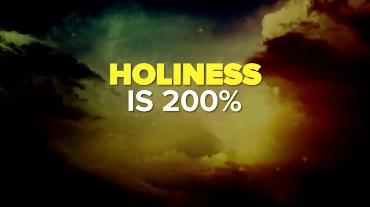 Attributes of God - Holiness is 200% - Peter Tanchi