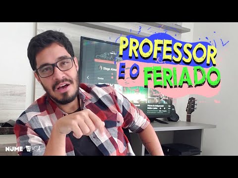 Professor e o Feriado! Dia do pior aluno !!!