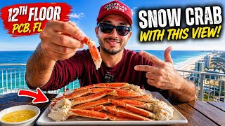 Ultimate Snow Crab Feast with a View | Cooking at our Panama City Beach Vacation Rental! 🦀🌊