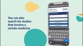 Searching by condition or medicine on Be Part of Research (Mobile)