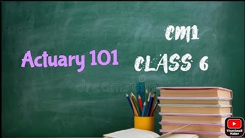 CM1 (CT1) CLASS 6 - ANNUITIES, LEVEL ANNUITY ARREARS | ACTUARIAL SCIENCE