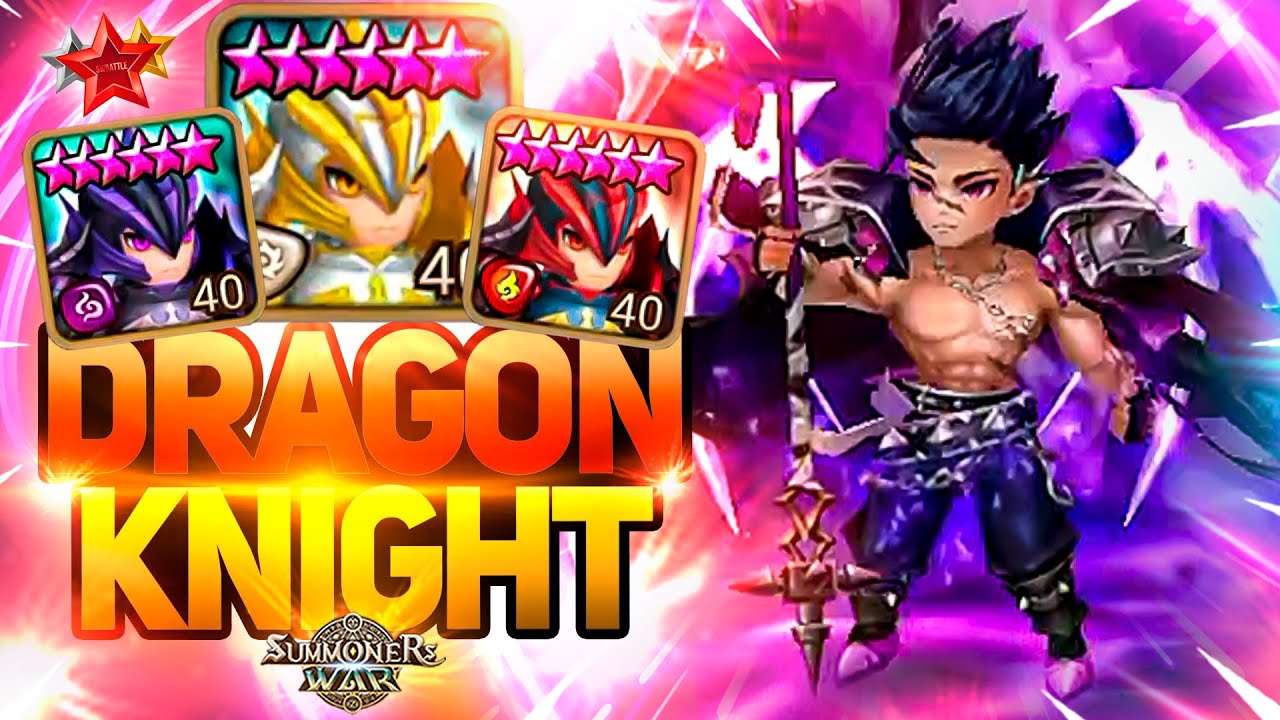 TrueWhale's MASS DRAGON KNIGHTs Team - Summoners War