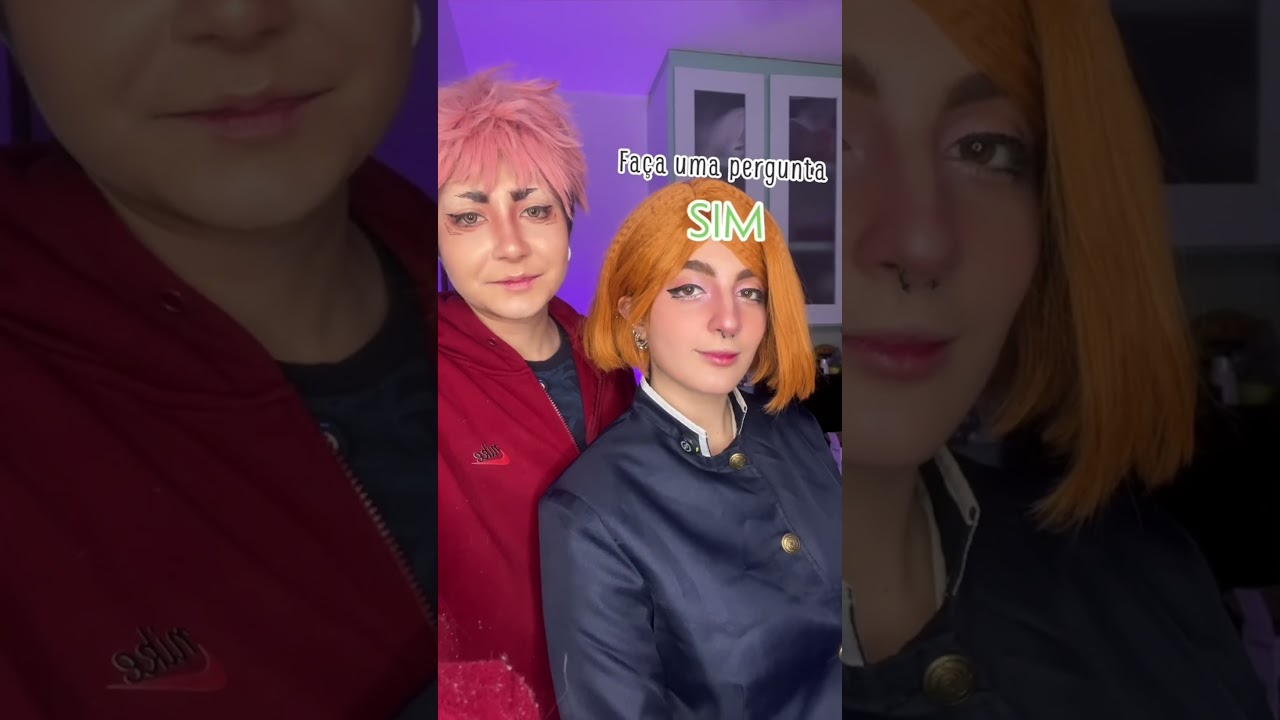 NOBARA E ITADORI RESPONDEM: SIM OU NÃO?! #cosplay #jujutsukaisen ​⁠ @Nandalorenzine