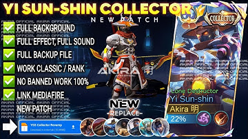 UPDATE Script Skin YSS Collector - Lone Destructor No Password | Full Effect Voice | Patch Terbaru