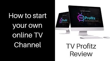 TV Profitz Review | How to Start Your Own Online TV Channel