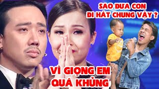 CHÀNG TRAI BẾ CON ĐI THI HÁT Khiến Cả Trường Quay Nín Lặng VÌ GIỌNG CA QUÁ KHỦNG | THVL