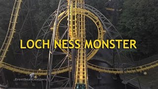 Loch Ness Monster Pivothead POV Busch Gardens Williamsburg Roller Coaster Back Seat On-Ride Arrow