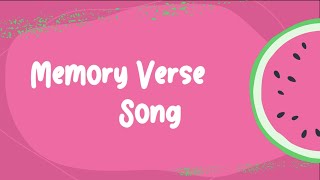 Memory Verse Song | The Heart of God is Patient | Psalm 103:8
