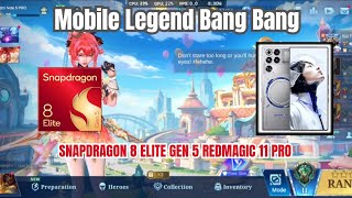 Mobile Legends Bang Bang 144FPS | Snapdragon 8 Elite Gen 5 Gameplay on Redmagic 11 Pro screenshot 2