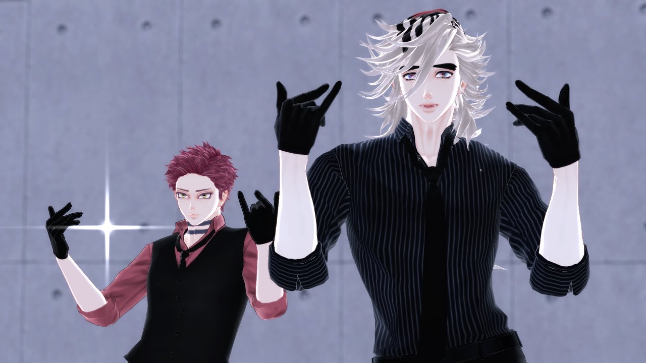 【鬼滅のMMD】ヒアソビ【 無惨＆上弦／Muzan & Upper Rank1236】demon slayer / Kimetsu no Yaiba