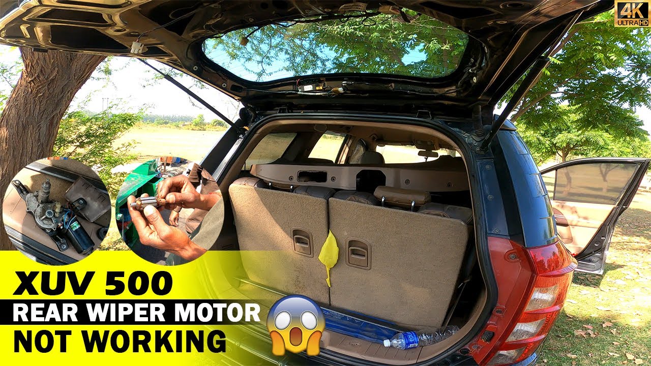 Mahindra xuv500 how to solve rear wiper motor problem पैसा बचाने का आसान तरीका YouTube