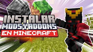 Instalar mods y addons en Minecraft (Java/Bedrock)