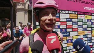 Jonas Vingegaard - Interview at the start - Stage 15 - Giro d'Italia 2026