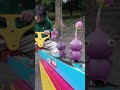 Purple Pikmin is the perfect seesaw partner