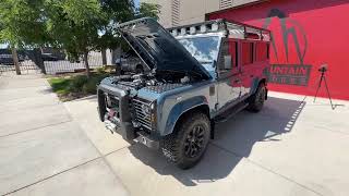 LS3-Powered Arkonik 1991 Land Rover Defender 110 5-Speed - Cold Start
