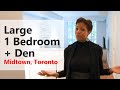 Large 1-Bedroom + Den Condo At Yonge/St Clair (55 Delisle Avenue #207)