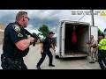 Officers Point Rifles At Box Truck After Seeing What’s Inside