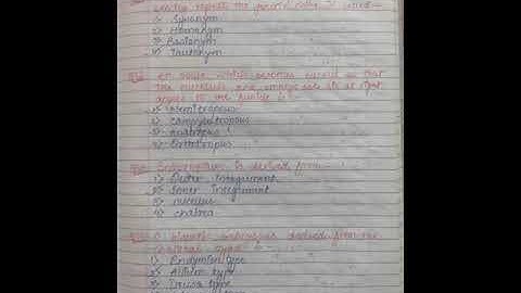 DU MSc Botany 2020 Entrance Answer Sheet || Part - 6/8 || #biology #botany #delhiuniversity #delhi