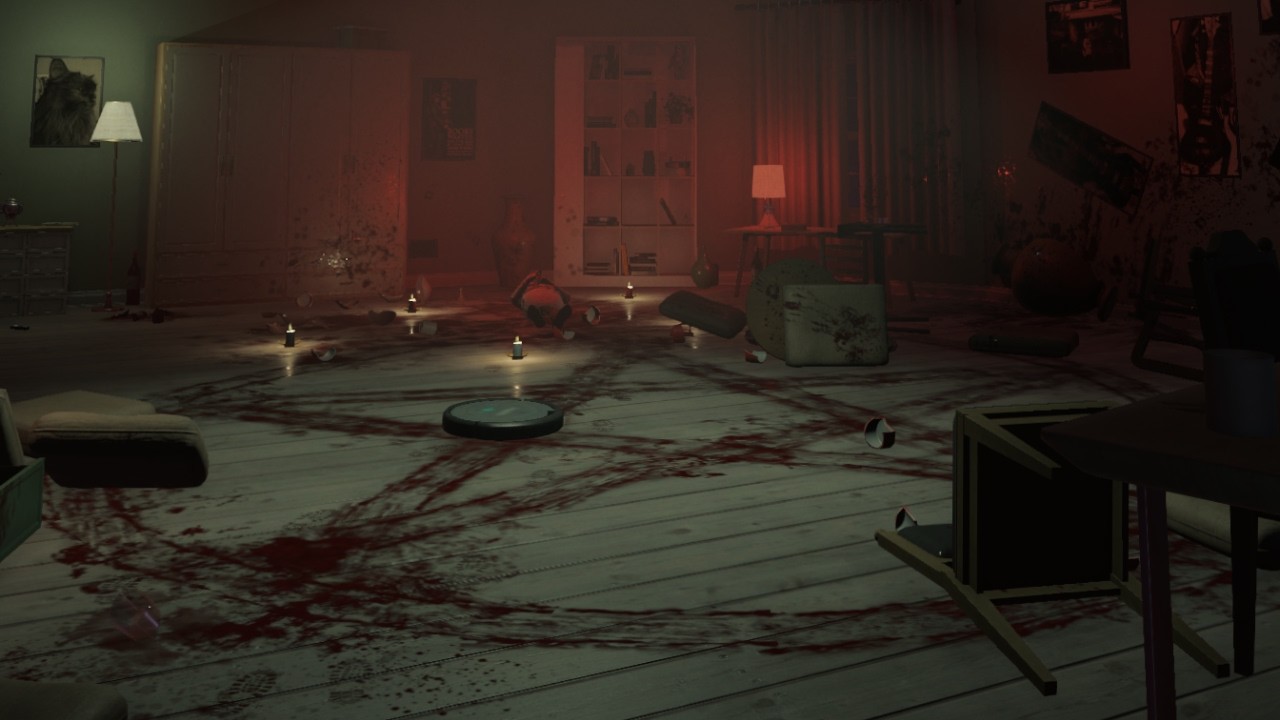 IMAGINE CLEANING A CRIME SCENE WHERE A SATANIC RITUAL TOOK PLACE