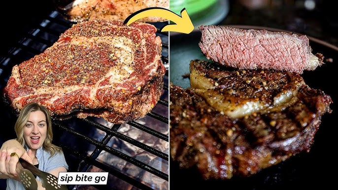 Easy Grilled Sirloin Steak on Weber Gas Grills - Sip Bite Go