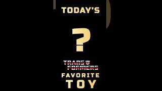 Toys is Saturday ! We are back! Today’s favorite transformers is who? #hasbrotransformers