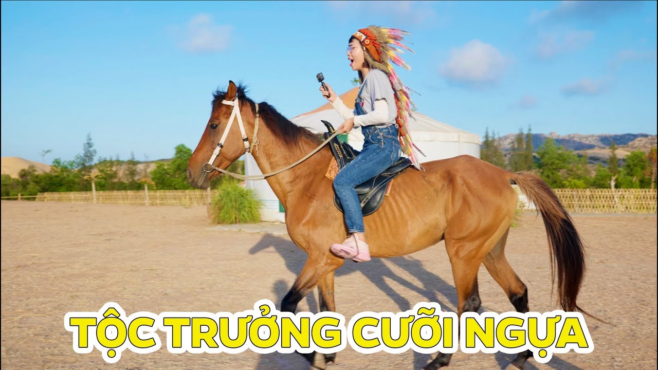 Thổ Dân Thơ Ngáo Ngơ Lần Đầu Cưỡi Ngựa