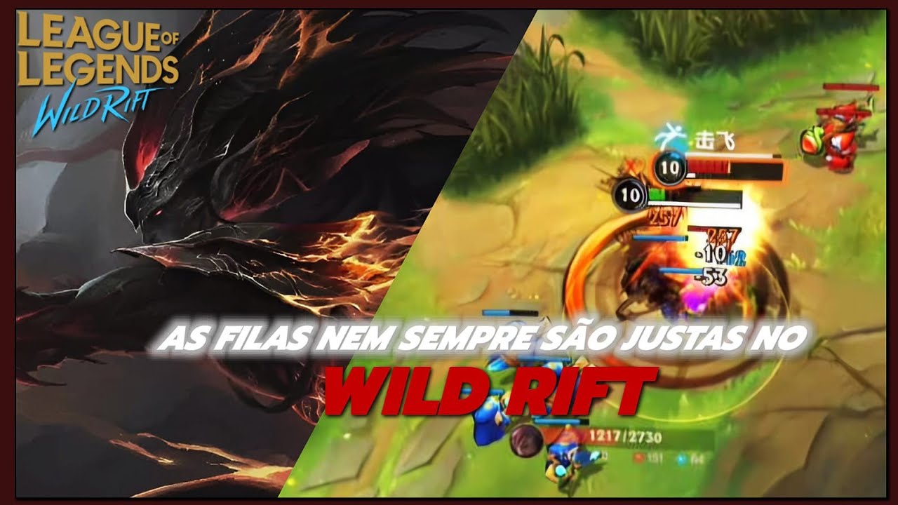 AS FILAS DO WILD RIFT REALMENTE SÃO REALMENTE JUSTAS? Yasuo x Sett WILD RIFT 