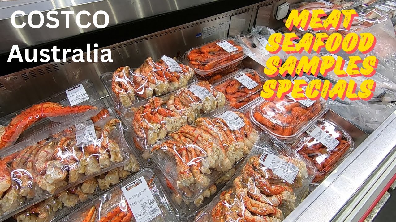 Shopping at COSTCO Australia - Meat and Seafood, New Items, Specials, Samples