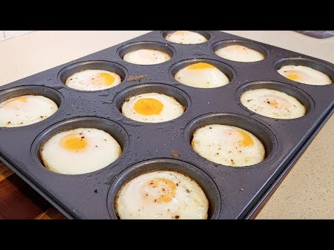 Handy Tip - How to Bake Eggs in the Oven. No Peeling!