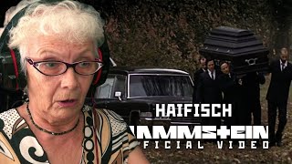 Rammstein - Haifisch РЕАКЦИЯ БАБУШКИ ХЕЙТЕР | REACTION GRANDMA