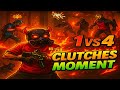 "1 vs 4 Clutch in Clash Squad – INSANE Comeback!". Free Fire 1 vs 4 clutch. #Kartikeya  #freefire