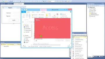 How to connect Vb.net 2010 to  Database Access 2013