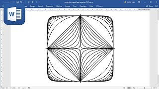 WORD: Superellipse with equation, Polar Coordinates and VBA