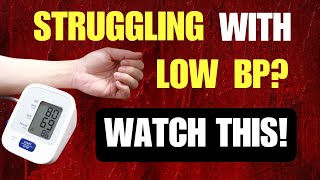Low Blood Pressure Treatment | How to Treat Low Blood Pressure Naturally and Effectively
