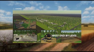 Mouse2222 FS19  WEST END 64X MAP  ( Live Stream)