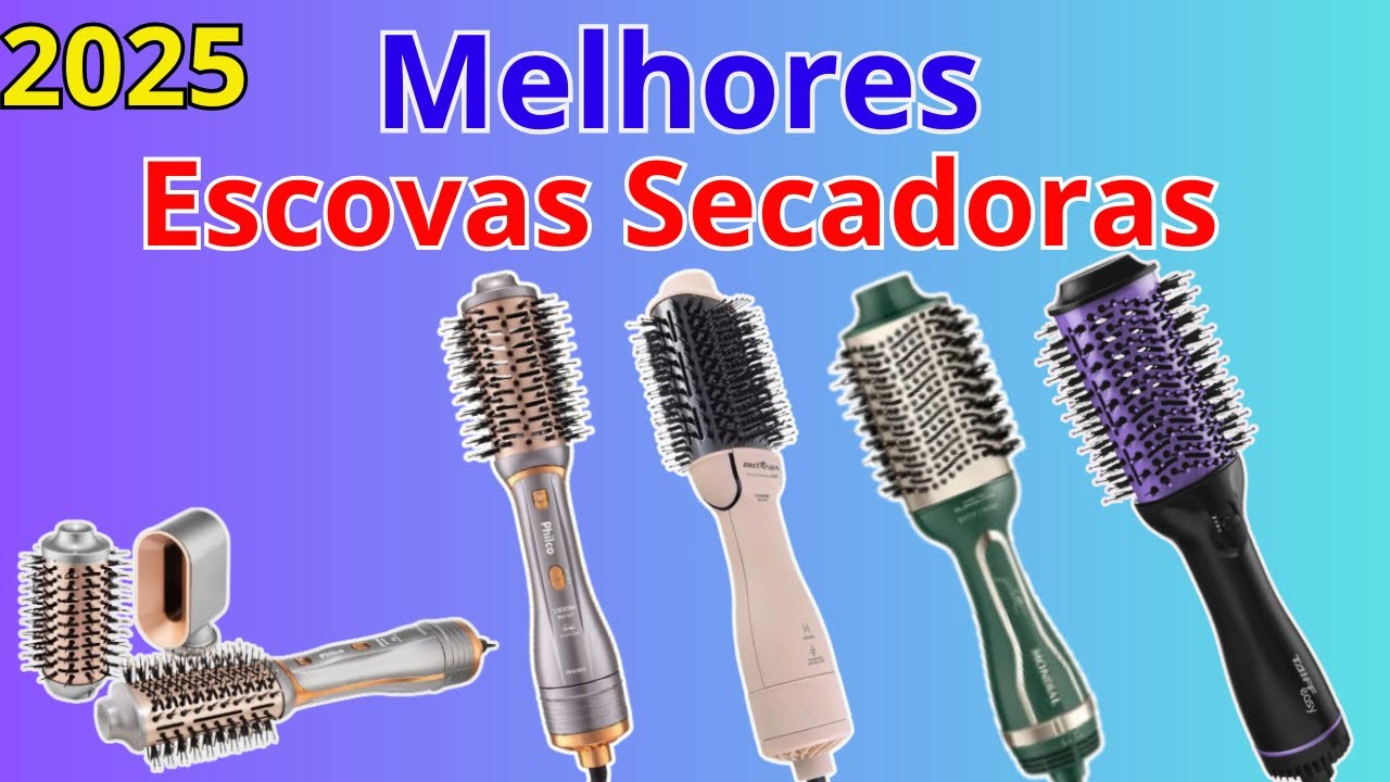 Descubra a Melhor Escova Secadora para Ter um Cabelo Perfeito em 2025 ...