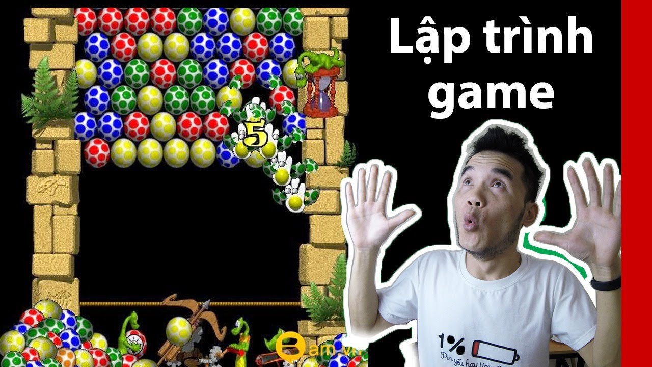 Lập Trình Game Bắn Trứng Khủng Long | Dynomite Game Live Coding - Youtube