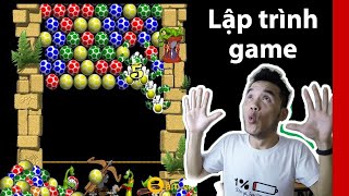 Lập trình game bắn trứng khủng long | Dynomite game live coding screenshot 4