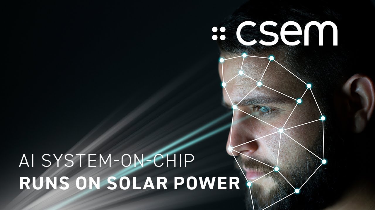 AI system on chip runs on solar power