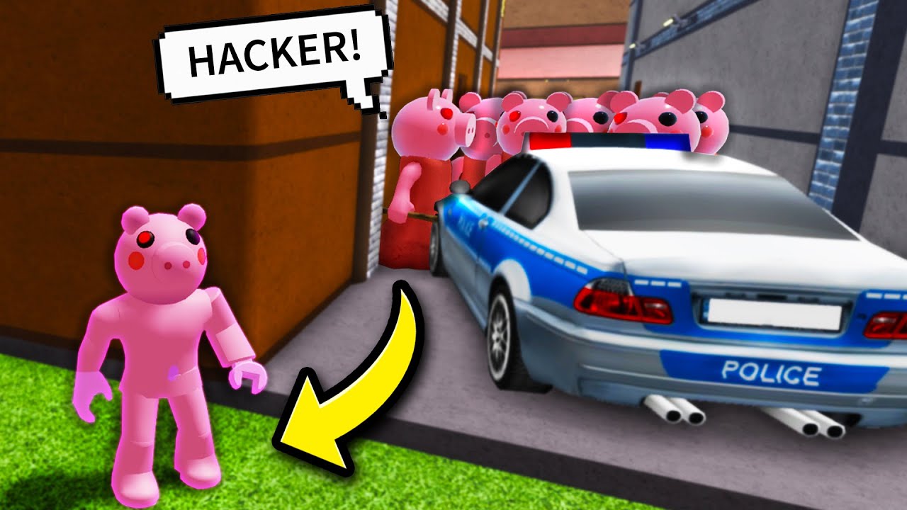 i glitched out of the map in Roblox Piggy Book 2..