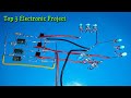 Top 3 Electronic Project Using BC547 Battery & More Eletronic Components