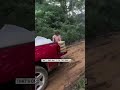 Cheapest way to fix a muddy road! 🤣 👀  🎥 thehannahbrie