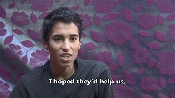 Hozeifa, 17: “My injury has changed everything” - BOMBED Exhibition