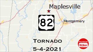 Tornado in Maplesville, AL, US-82, 5-4-2021 / Aftermath Damage / A Day in the Life of a Truck Driver by Travel Time with Tim 136 views 3 years ago 6 minutes, 57 seconds