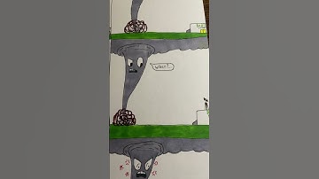 (How to show a Tornado who’s boss)-Comic short #funny #tornado🌪️