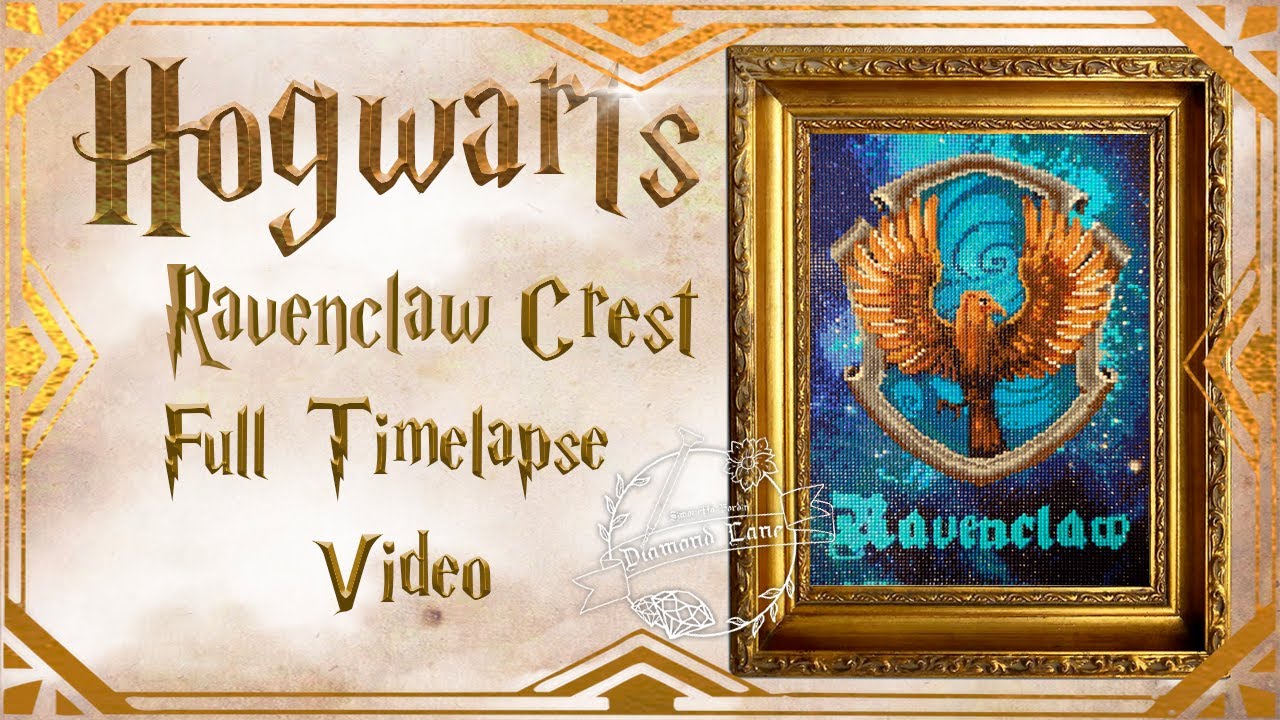 Hogwarts - Ravenclaw Crest - Full Timelapse Video