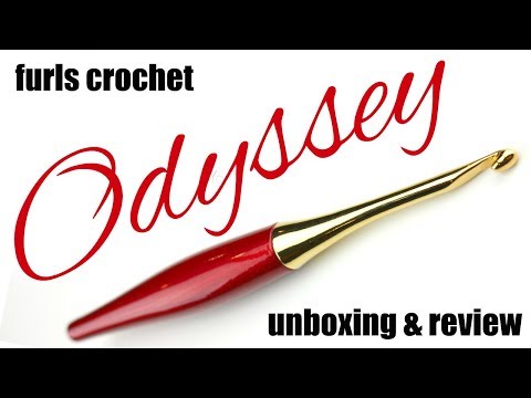 Odyssey Crochet Hooks from Furls: Unboxing & Review! 
